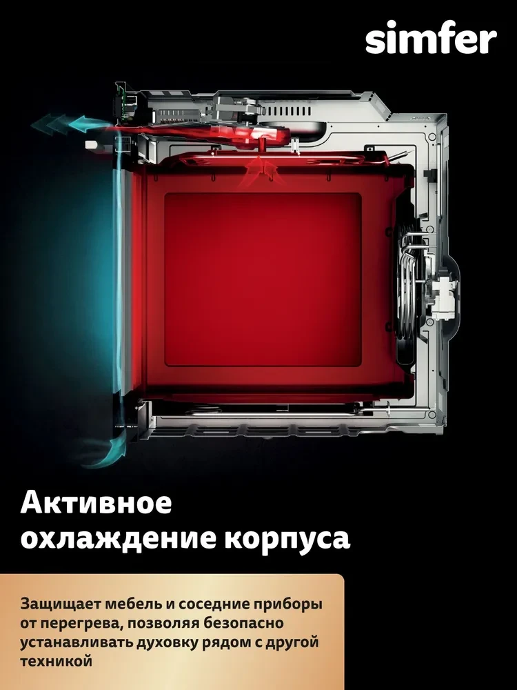 Товар Духовой шкаф Simfer B6EM14025 VSK2317838