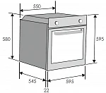Духовой шкаф Candy FCP 100 X/E VSK2254646 фото