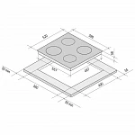 Варочная панель Krona STORNO 60 BL VSK2244836 фото