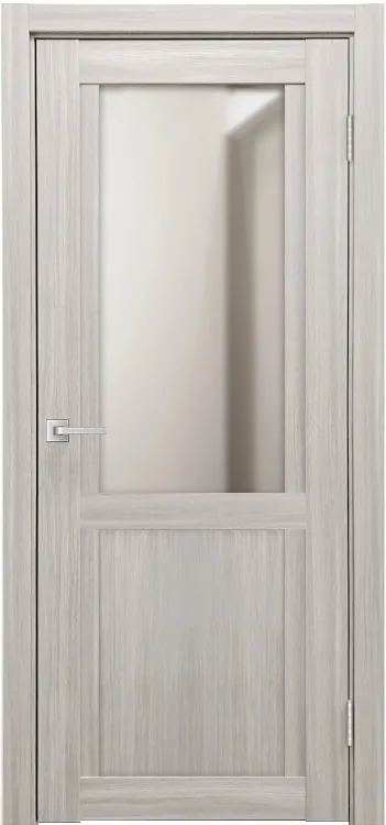 Межкомнатная дверь Легенда К-12 тон Белая лиственница Зеркало